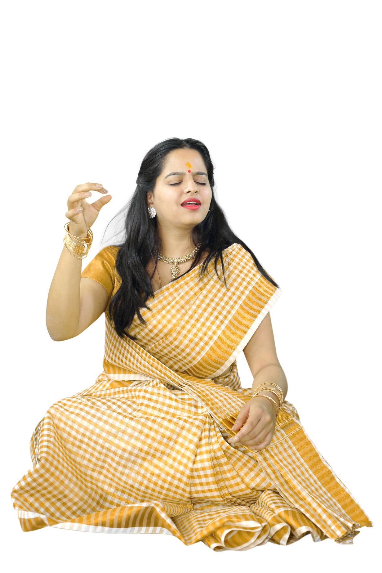 Indian Lady Singing