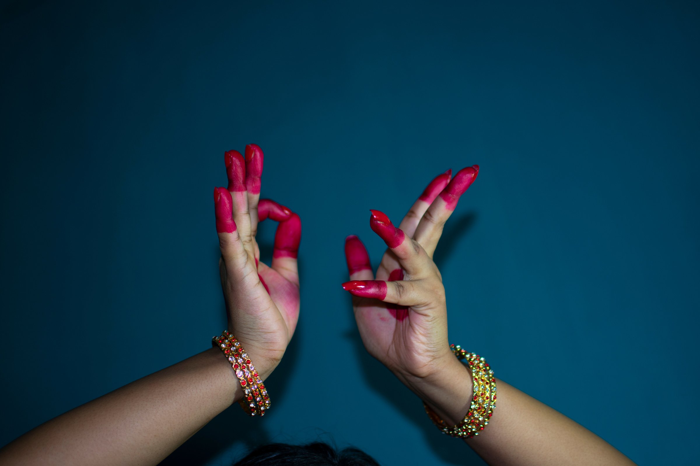 mudras or gestures of bharatanatyam dance